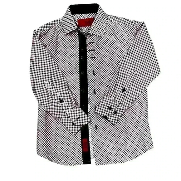 Boys button down dress shirt size 4 - Picture 1 of 4